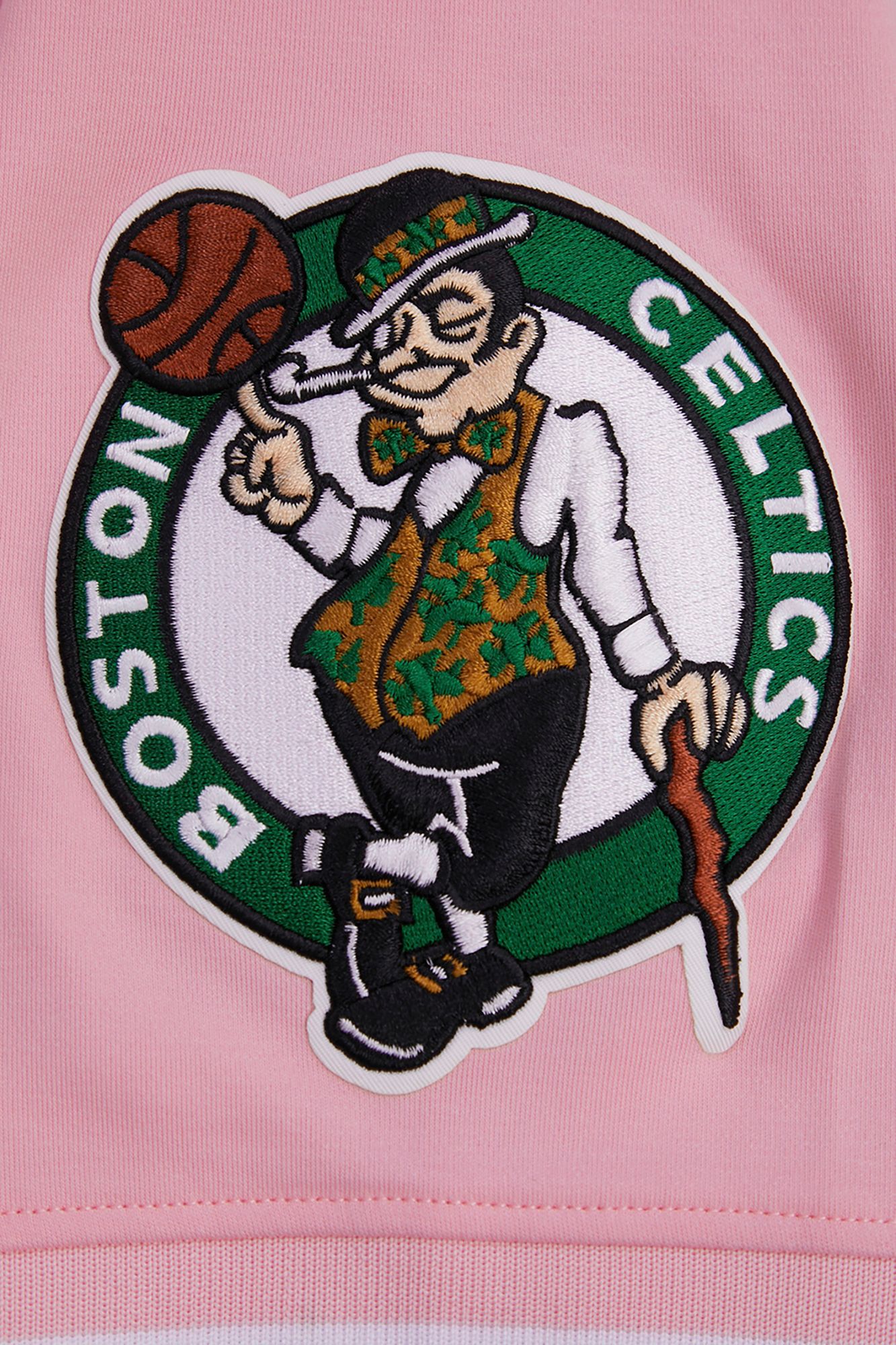 Pro Standard Men's Boston Celtics Pink Chenille T-Shirt product image