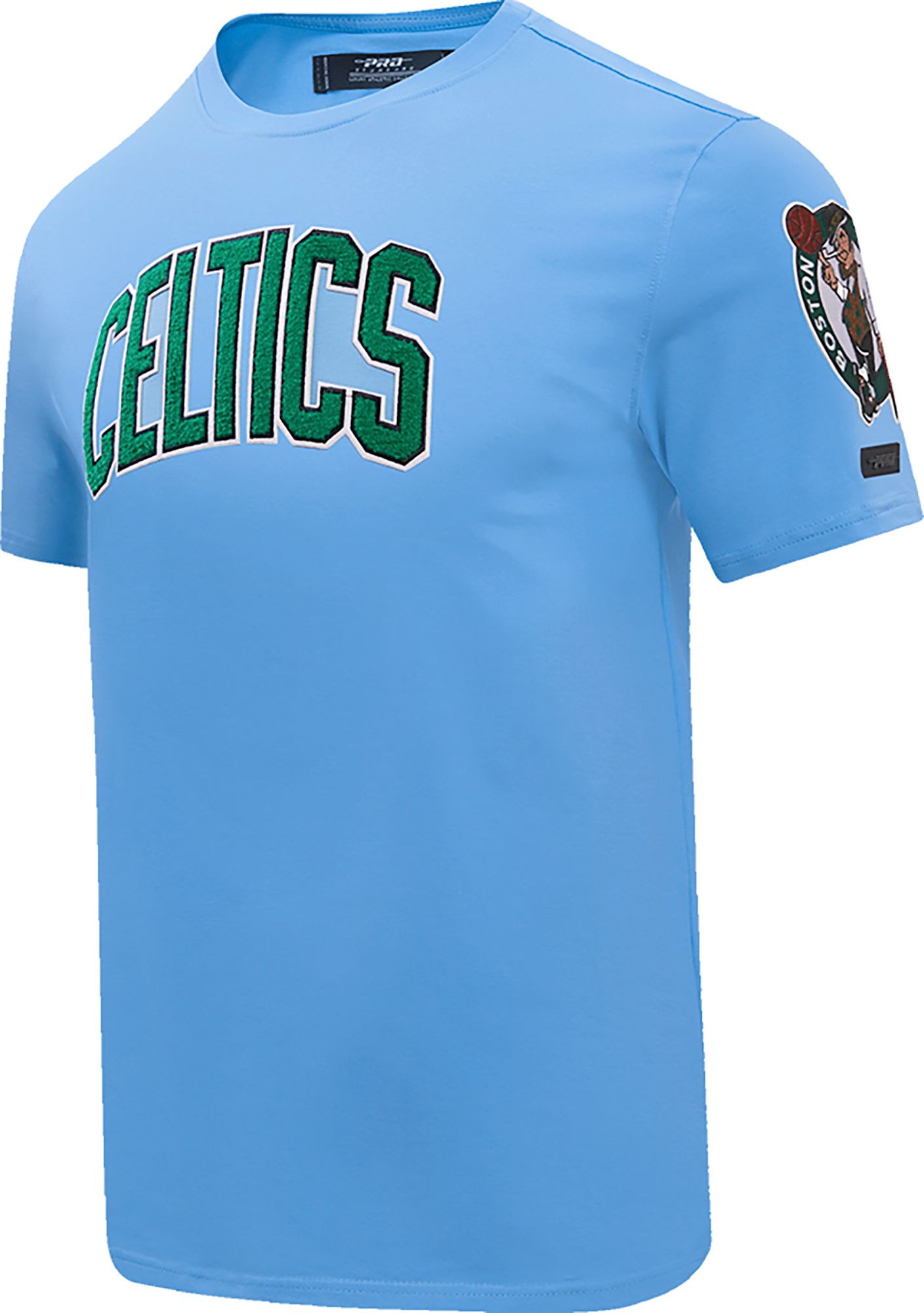 Pro Standard Men's Boston Celtics Blue Chenille T-Shirt product image