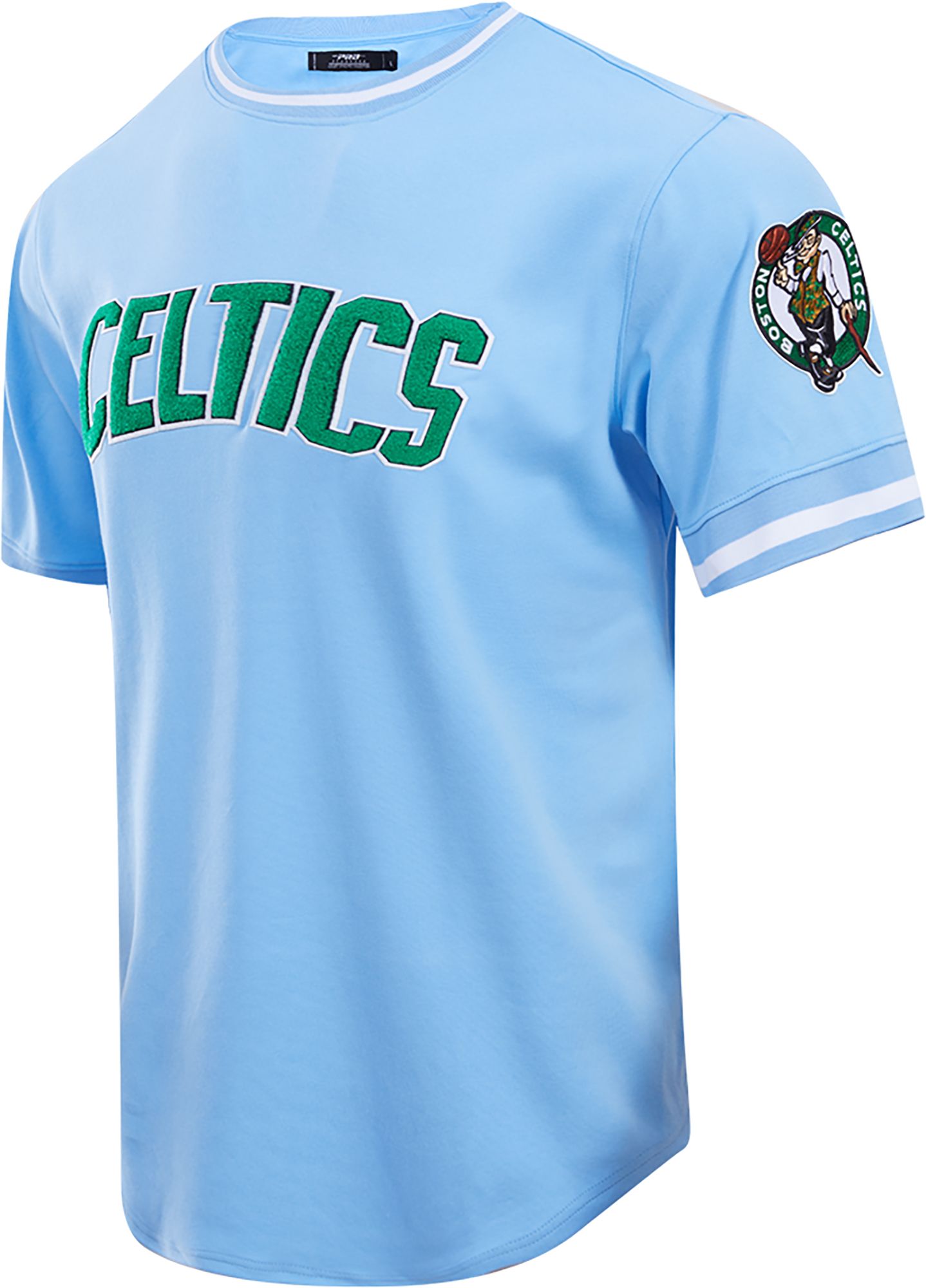 Pro Standard Men's Boston Celtics Blue Chenille T-Shirt product image