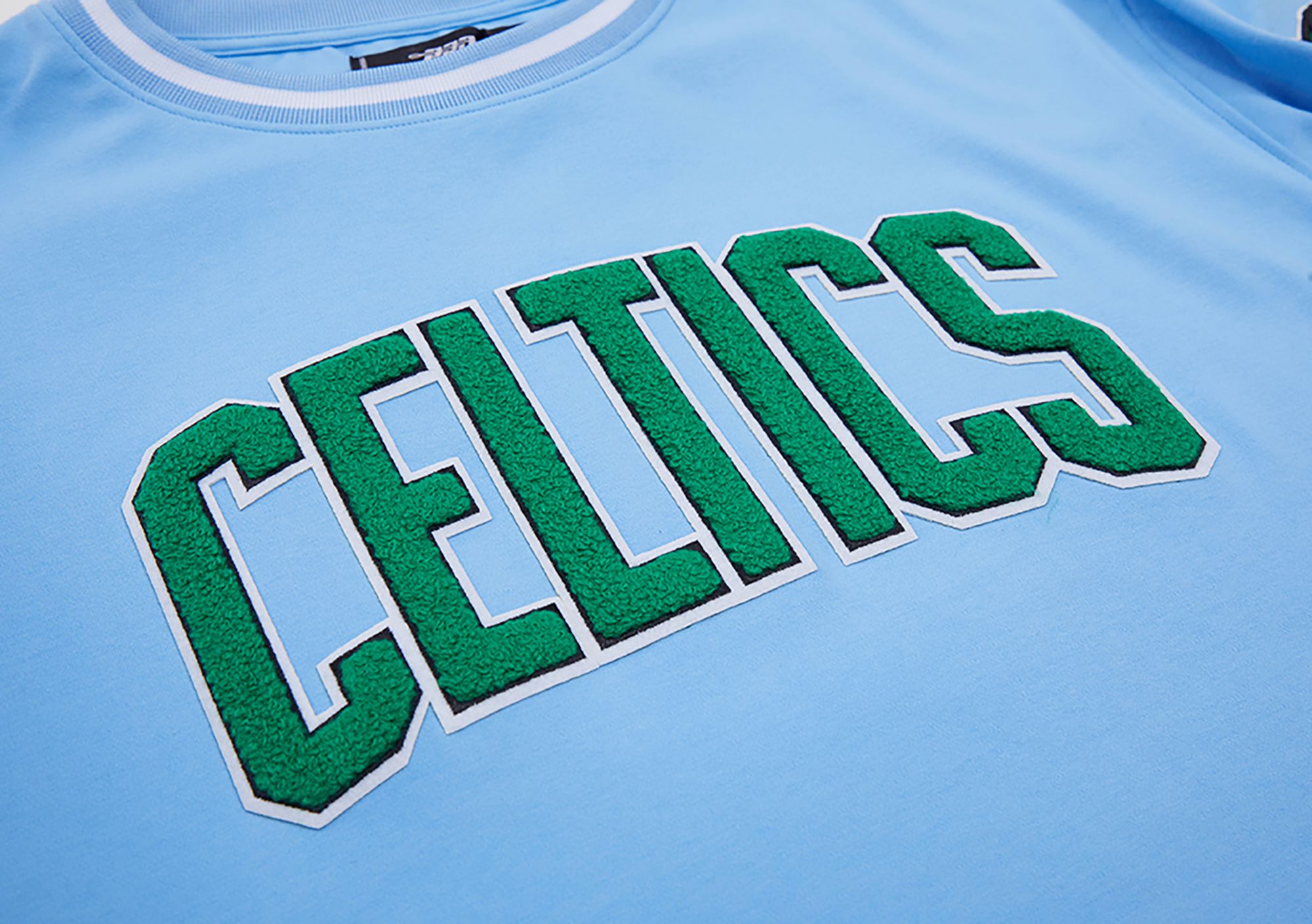 Pro Standard Men's Boston Celtics Blue Chenille T-Shirt product image