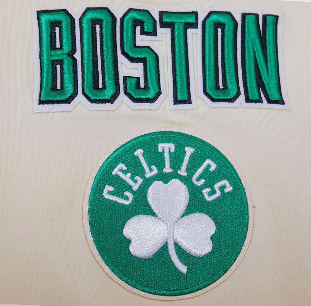 Pro Standard Adult Boston Celtics White Retro Classic Striped T-Shirt product image