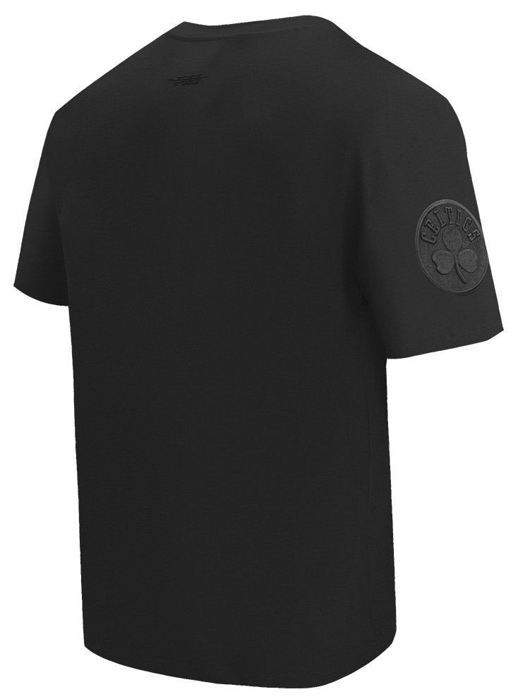 Pro Standard Men's Boston Celtics Black Neutral Drop Shoulder Short Sleeve T-Shirt product image