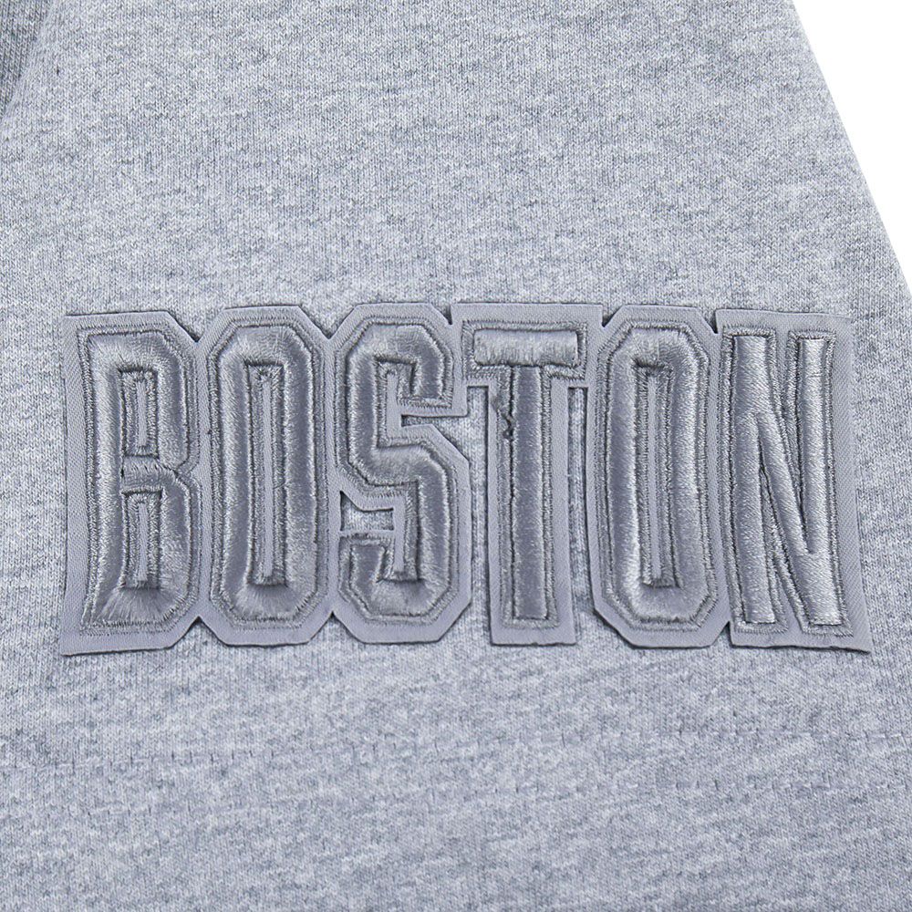 Pro Standard Men's Boston Celtics Gray Neutral Drop Shoulder Short Sleeve T-Shirt product image