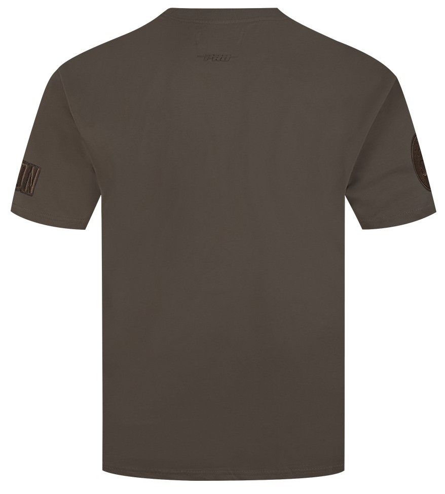 Pro Standard Men's Boston Celtics Taupe Neutral Drop Shoulder Short Sleeve T-Shirt product image