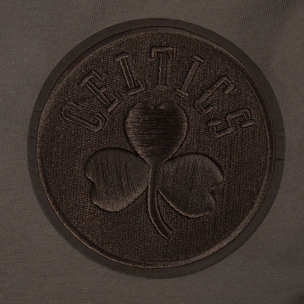 Pro Standard Men's Boston Celtics Taupe Neutral Drop Shoulder Short Sleeve T-Shirt product image