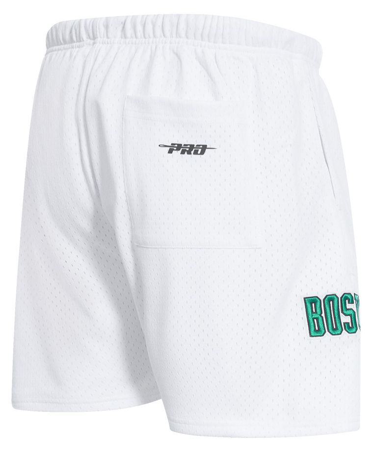 Pro Standard Men's Boston Celtics White Classic Mesh Shorts product image