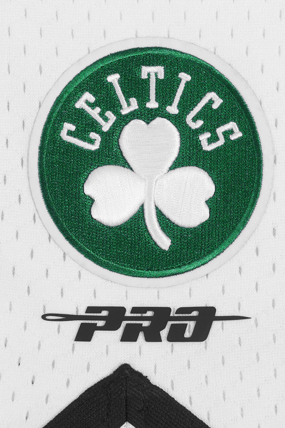 Pro Standard Men's Boston Celtics Black Script Tail Fleece Shorts product image