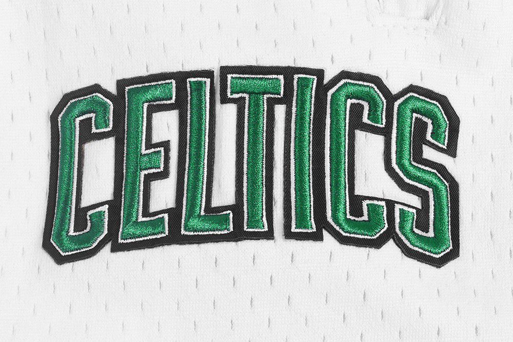 Pro Standard Men's Boston Celtics Black Script Tail Fleece Shorts product image