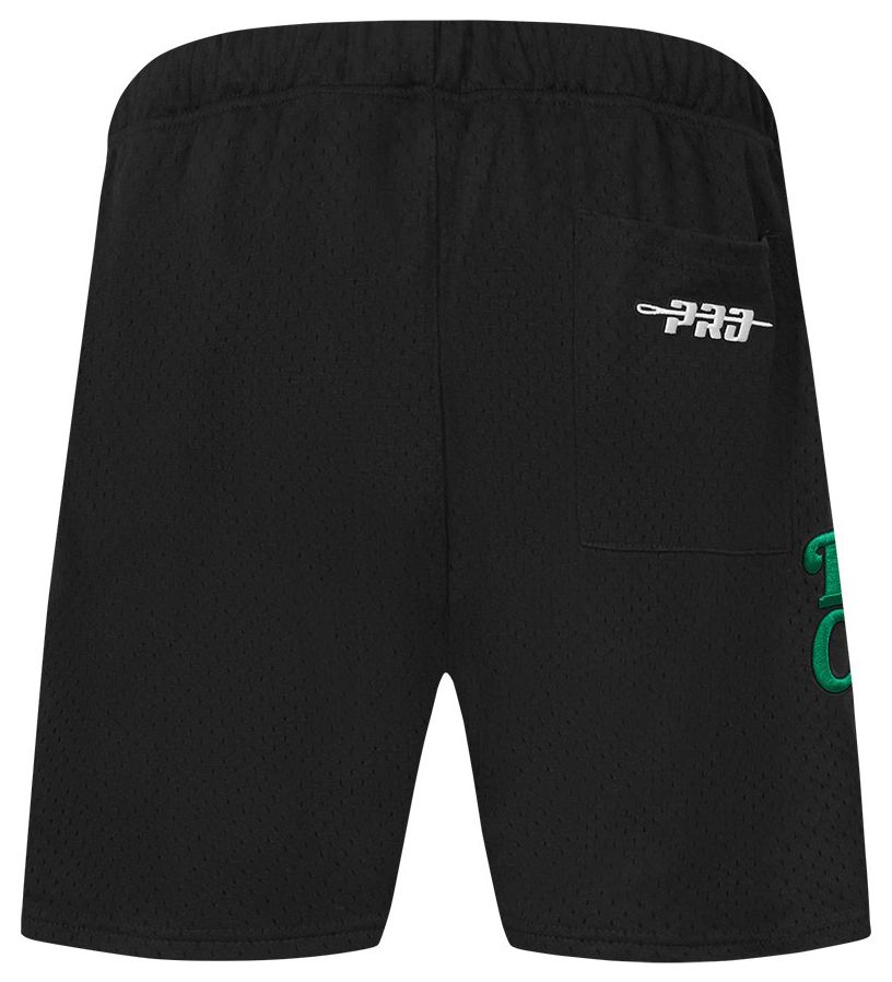 Pro Standard Men's Boston Celtics Black Souvenir Mesh Shorts product image