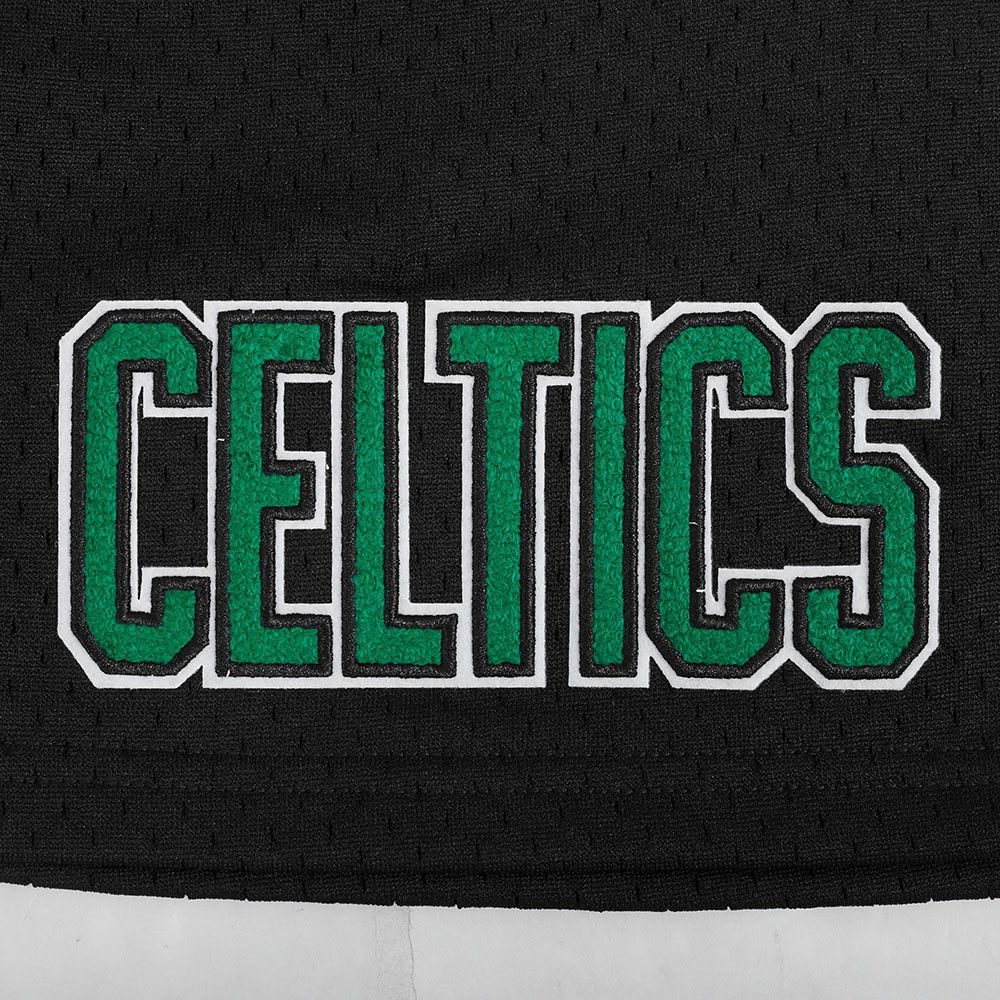 Pro Standard Men's Boston Celtics Black Souvenir Mesh Shorts product image