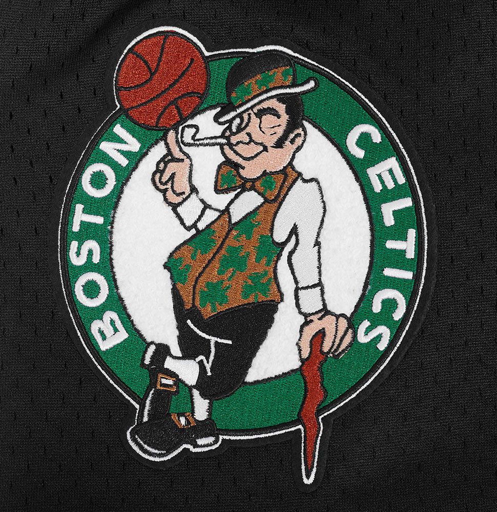 Pro Standard Men's Boston Celtics Black Souvenir Mesh Shorts product image