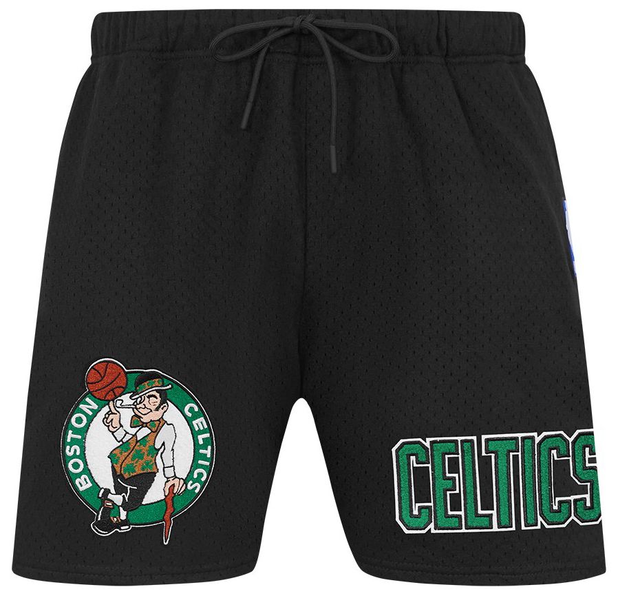 Pro Standard Men's Boston Celtics Black Souvenir Mesh Shorts product image
