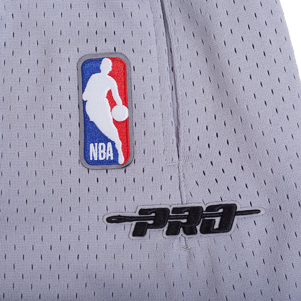 Pro Standard Men's Boston Celtics Gray Souvenir Mesh Shorts product image