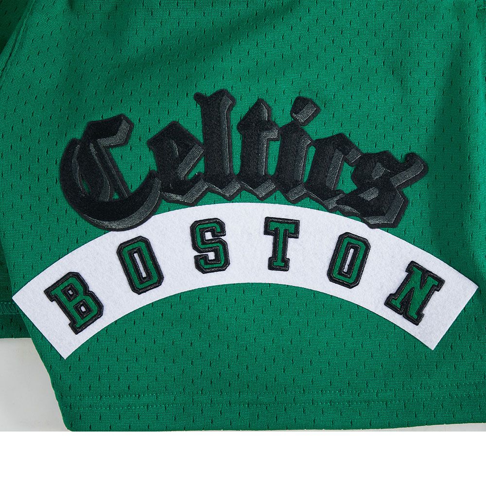 Pro Standard Men's Boston Celtics Green Best Of Mesh Shorts product image
