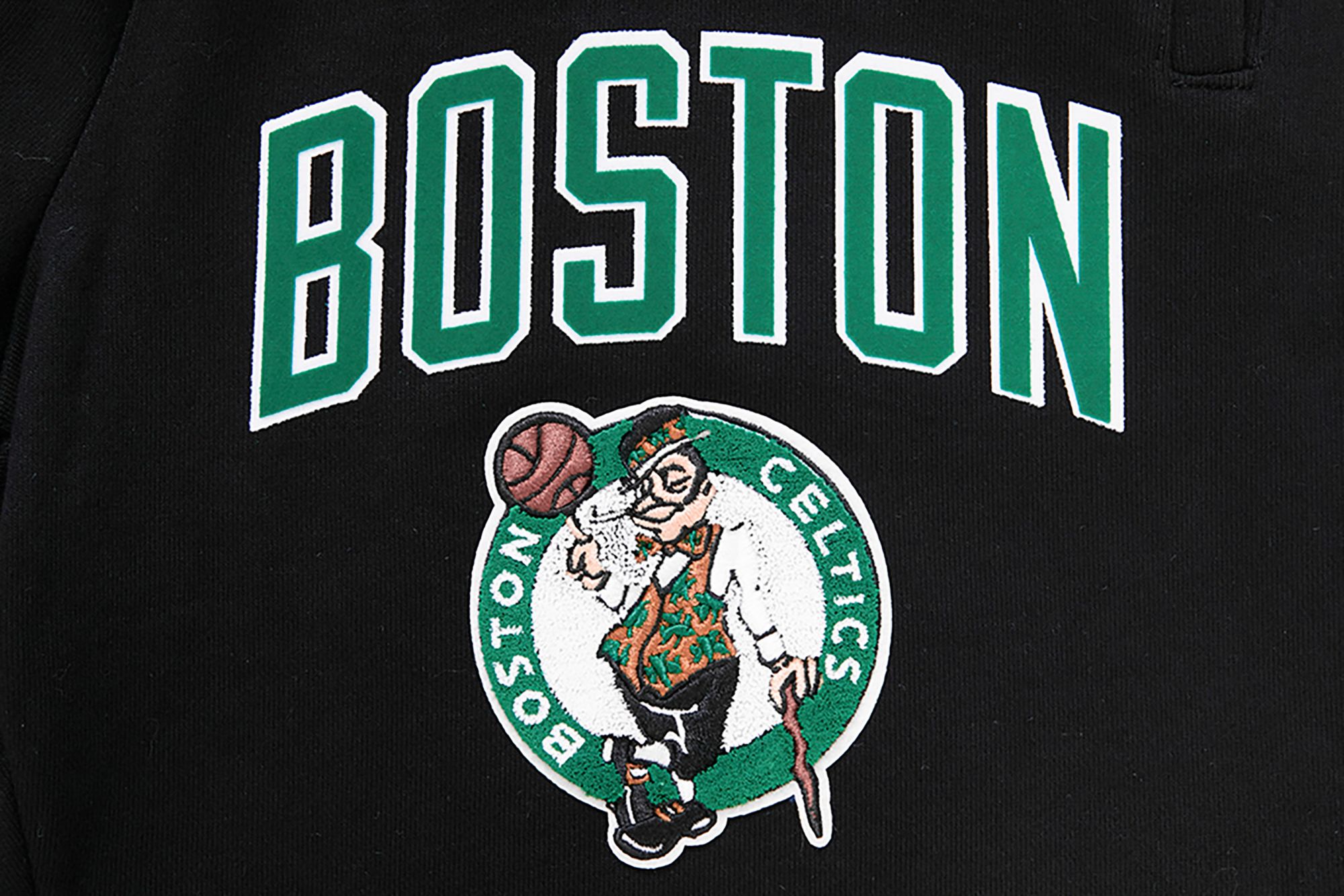 Pro Standard Men's Boston Celtics Black Fleece Shorts product image
