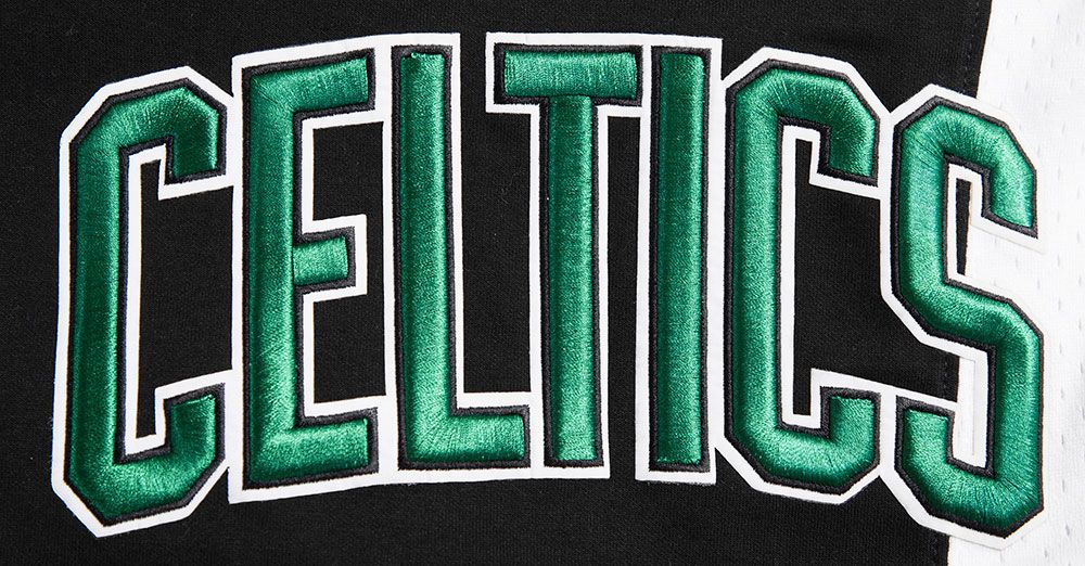 Pro Standard Adult Boston Celtics Black Retro Shorts product image