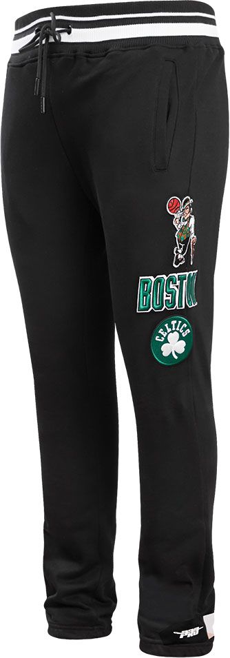 Pro Standard Adult Boston Celtics Black Retro Fleece Sweatpants product image
