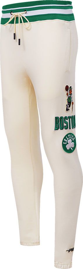 Pro Standard Adult Boston Celtics White Retro Fleece Sweatpants product image