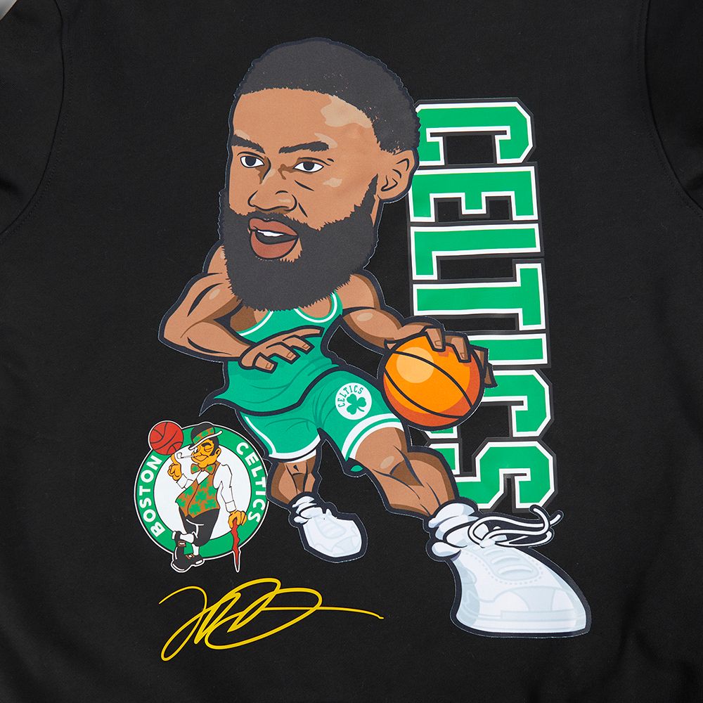 Pro Standard Men's Boston Celtics Jaylen Brown Black Remix Hoodie product image