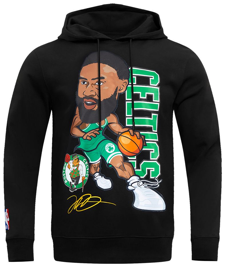 Pro Standard Men's Boston Celtics Jaylen Brown Black Remix Hoodie product image