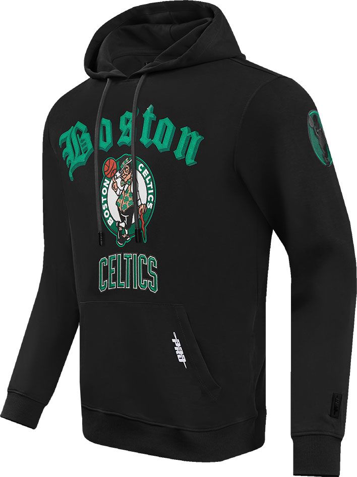 Pro Standard Men's Boston Celtics Black Old English Fleece Hoodie product image