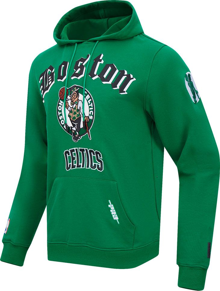 Pro Standard Men's Boston Celtics Green Old English Fleece Hoodie product image