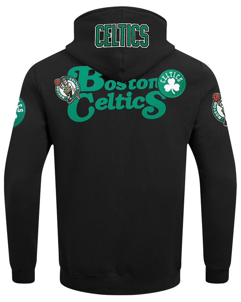 Pro Standard Men's Boston Celtics Black Souvenir Fleece Pullover Hoodie product image