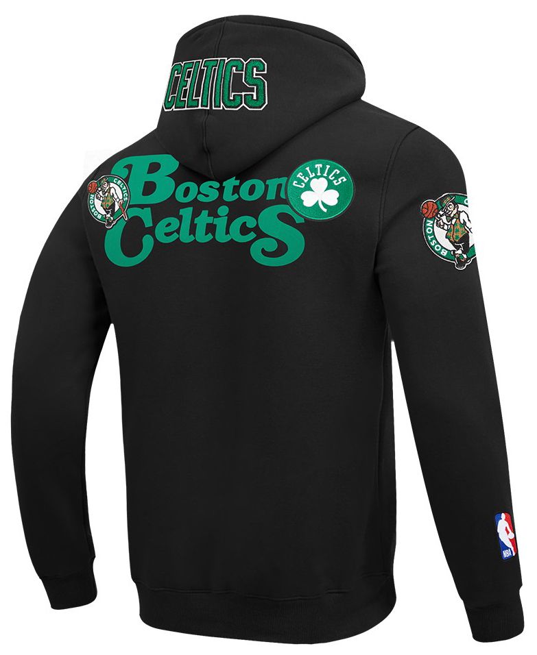 Pro Standard Men's Boston Celtics Black Souvenir Fleece Pullover Hoodie product image