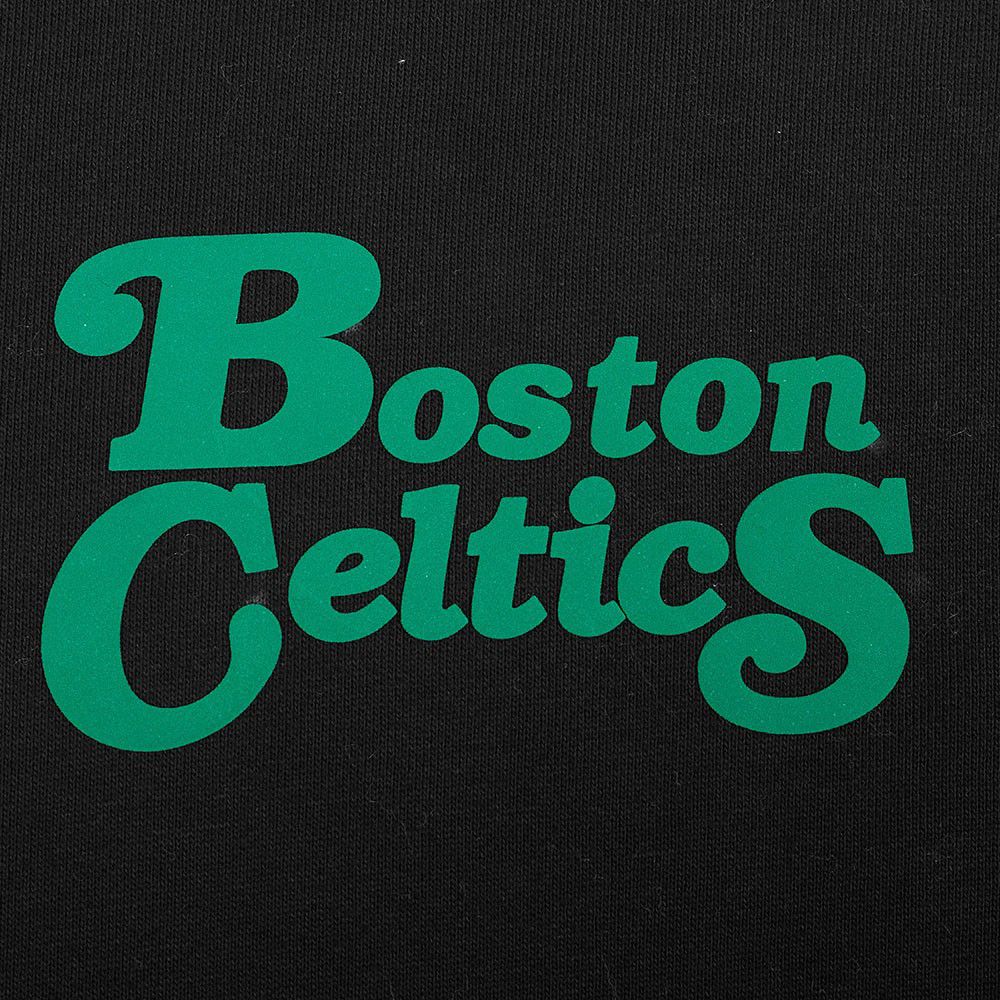 Pro Standard Men's Boston Celtics Black Souvenir Fleece Pullover Hoodie product image