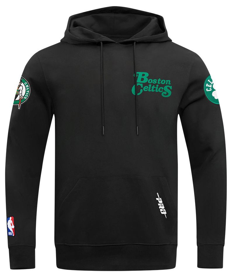 Pro Standard Men's Boston Celtics Black Souvenir Fleece Pullover Hoodie product image