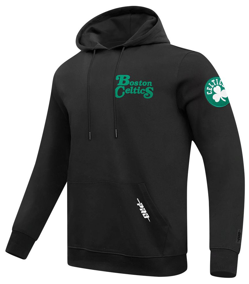 Pro Standard Men's Boston Celtics Black Souvenir Fleece Pullover Hoodie product image