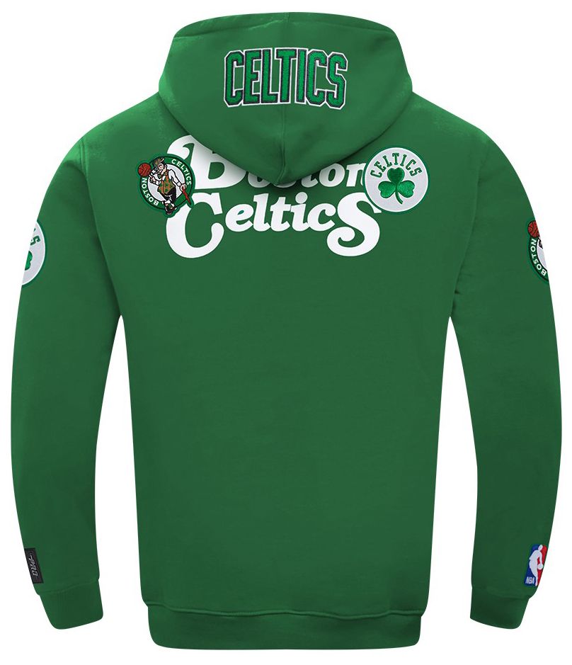 Pro Standard Men's Boston Celtics Green Souvenir Fleece Pullover Hoodie product image