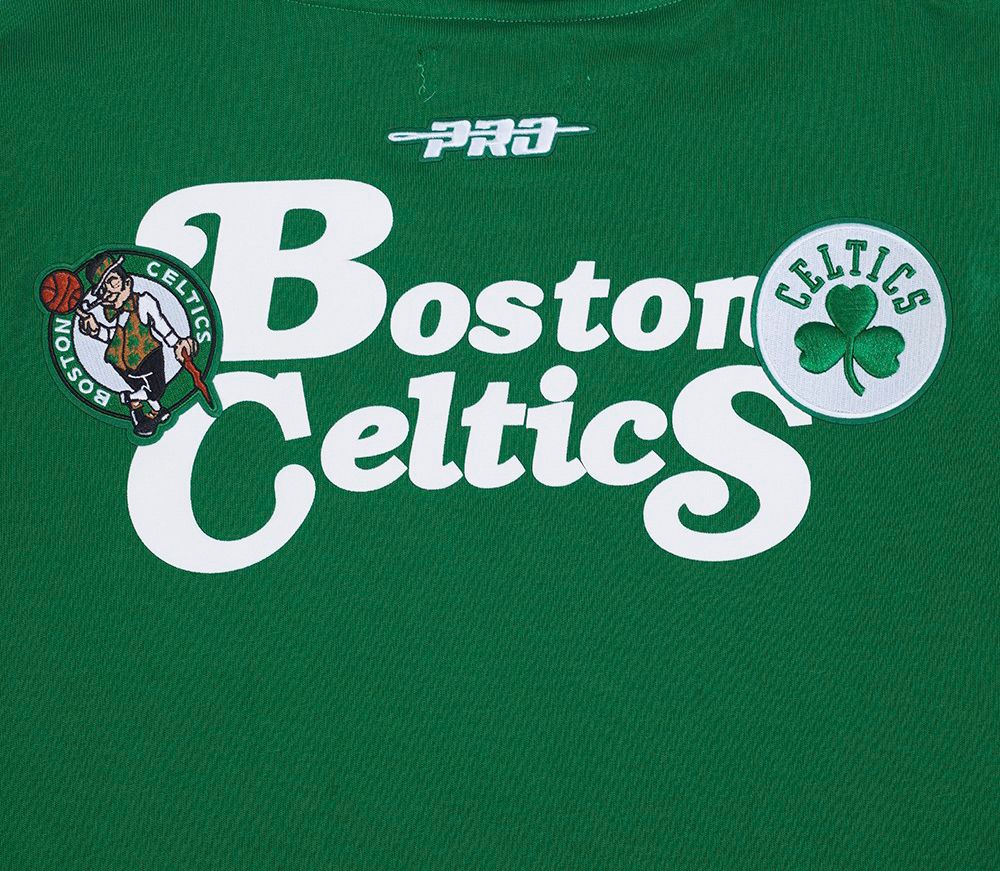 Pro Standard Men's Boston Celtics Green Souvenir Fleece Pullover Hoodie product image