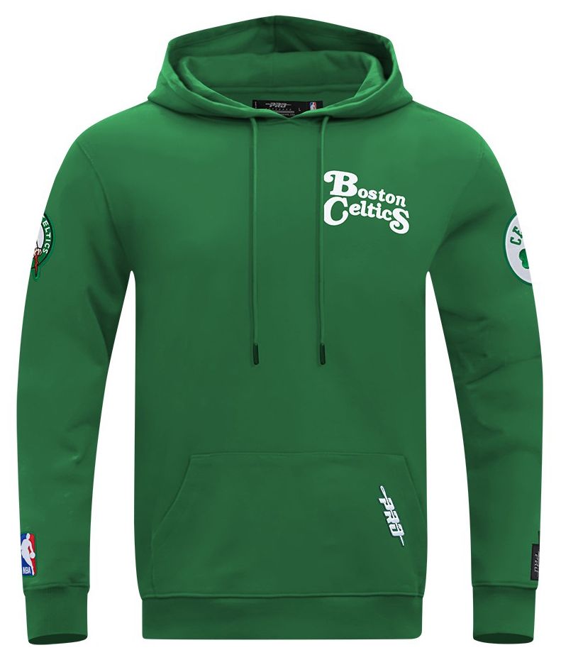 Pro Standard Men's Boston Celtics Green Souvenir Fleece Pullover Hoodie product image