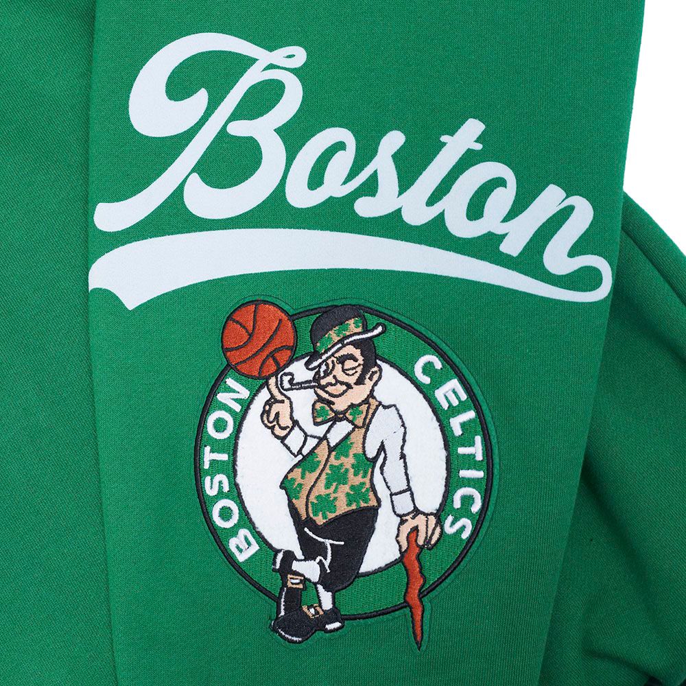Pro Standard Men's Boston Celtics Green Living Large Hoodie product image
