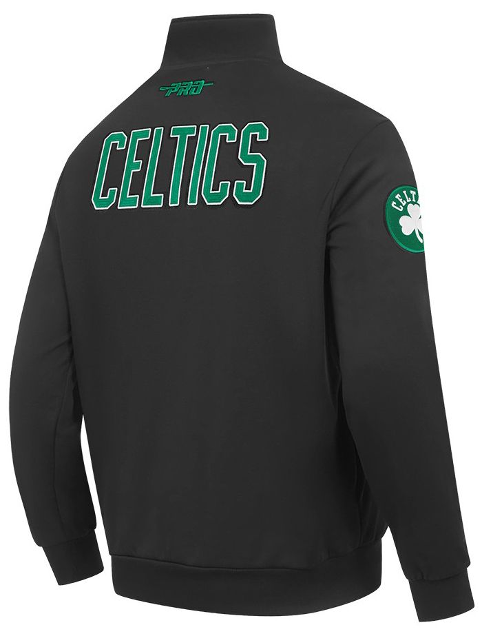Pro Standard Men's Boston Celtics Black Arch 1/4 Zip Pullover product image