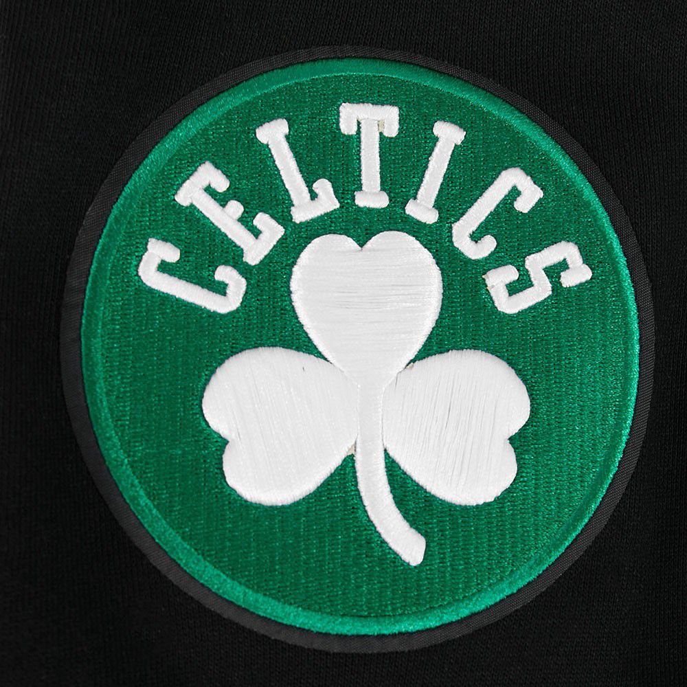 Pro Standard Men's Boston Celtics Black Arch 1/4 Zip Pullover product image