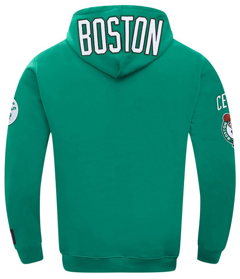 Pro Standard Men's Boston Celtics Green Classic Chenille Pullover Hoodie product image