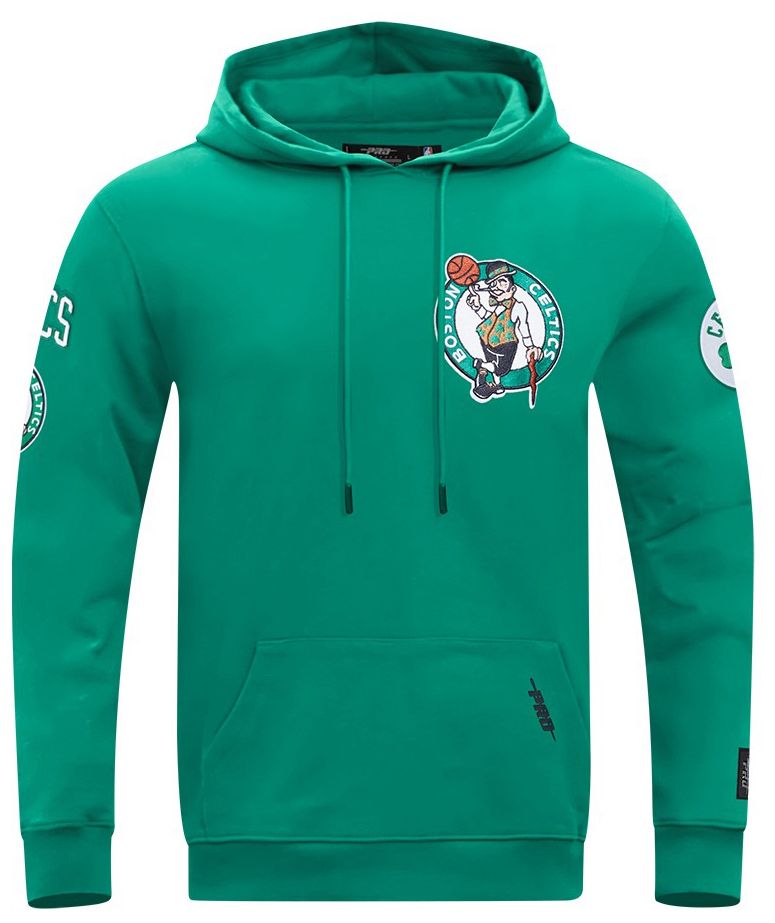 Pro Standard Men's Boston Celtics Green Classic Chenille Pullover Hoodie product image