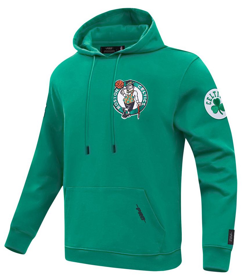 Pro Standard Men's Boston Celtics Green Classic Chenille Pullover Hoodie product image