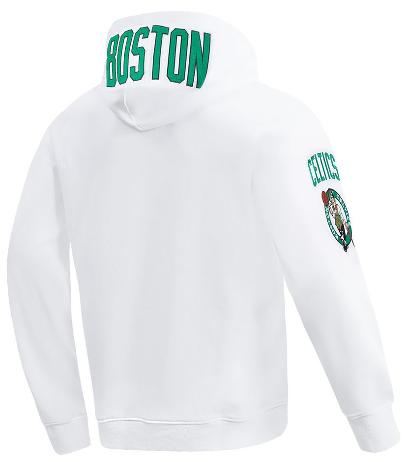Pro Standard Men's Boston Celtics White Classic Chenille Pullover Hoodie product image