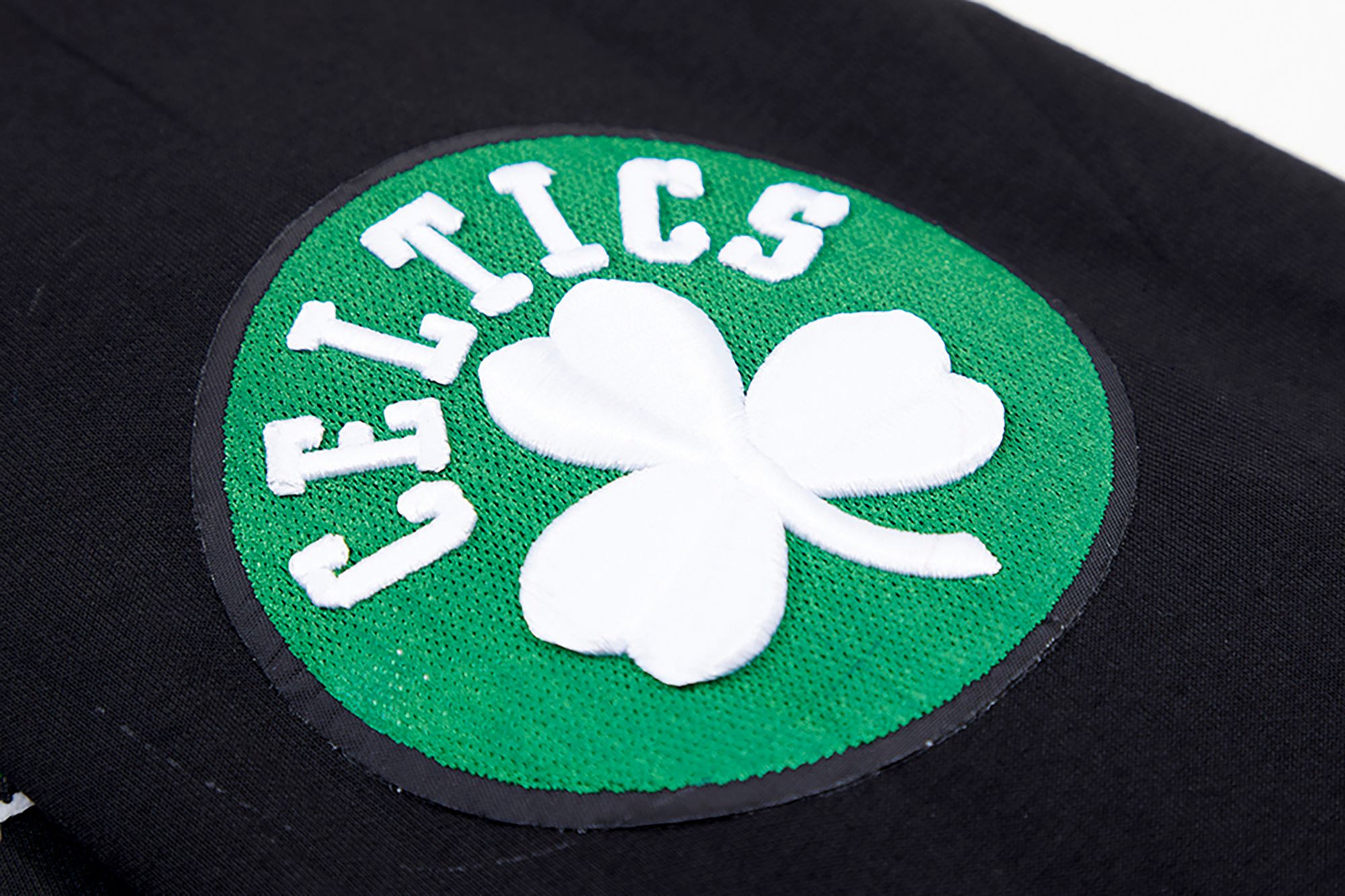 Pro Standard Men's Boston Celtics Black Chenille Full Zip Hoodie product image