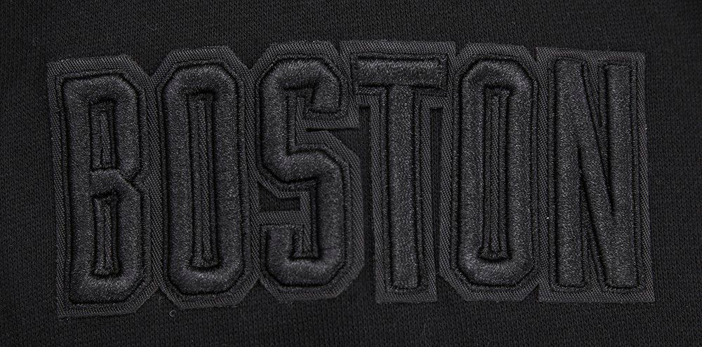 Pro Standard Men's Boston Celtics Black Neutral Drop Shoulder Fleece Hoodie product image