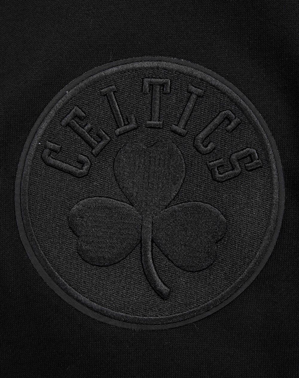 Pro Standard Men's Boston Celtics Black Neutral Drop Shoulder Fleece Crewneck Sweatshirt product image