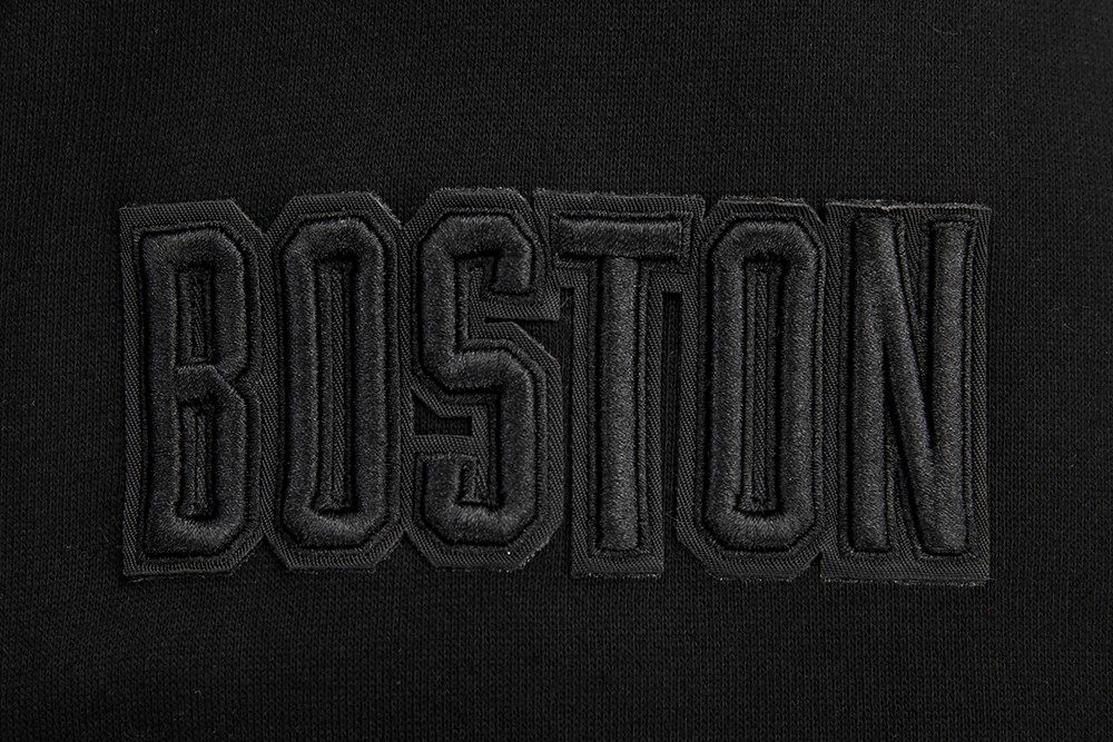 Pro Standard Men's Boston Celtics Black Neutral Drop Shoulder Fleece Crewneck Sweatshirt product image