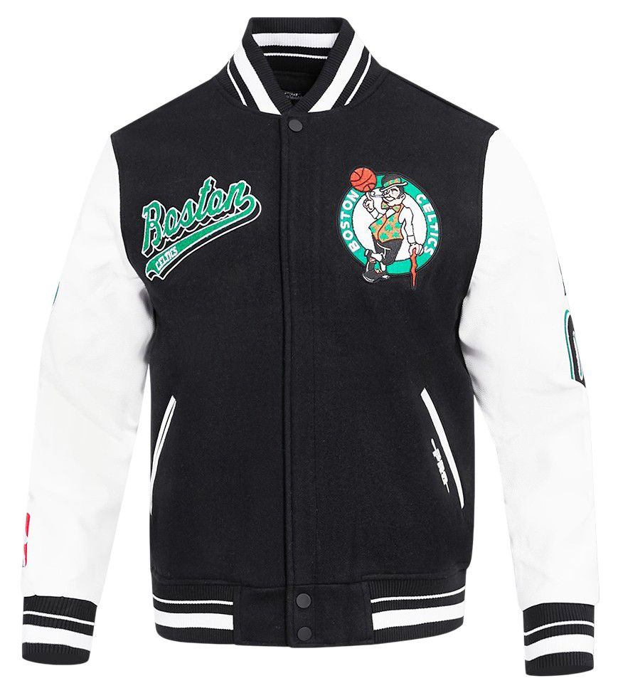 Pro Standard Men's Boston Celtics Black Script Tail Jacket product image