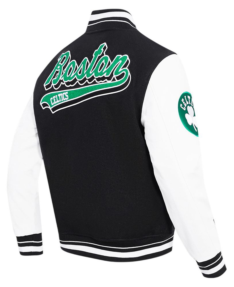Pro Standard Men's Boston Celtics Black Varsity Jacket product image