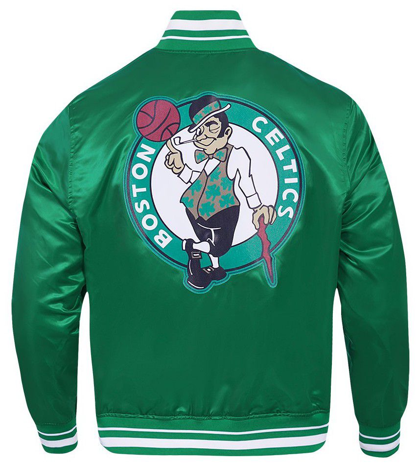 Pro Standard Men's Boston Celtics Script Green Jacket product image