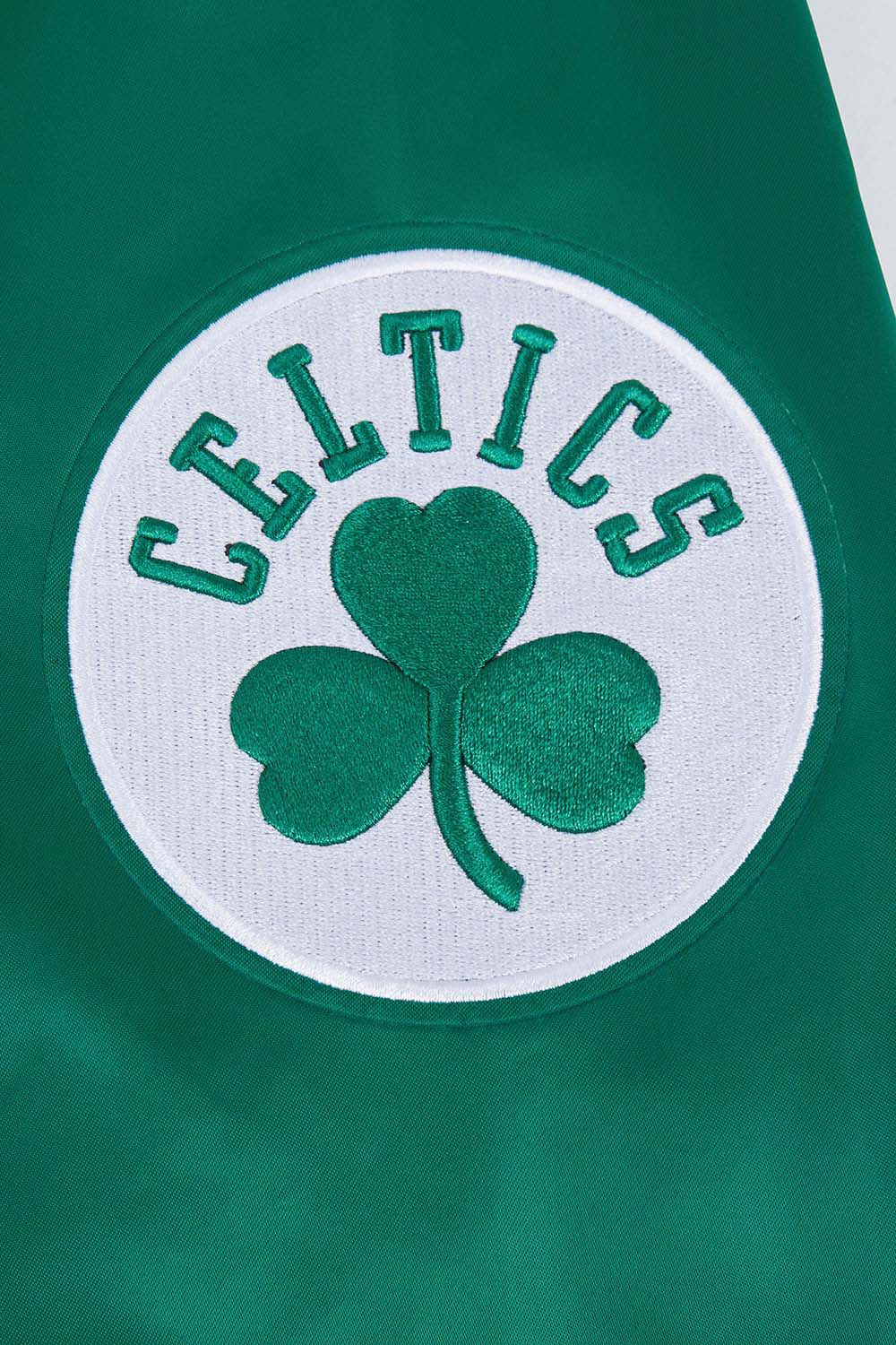 Pro Standard Adult Boston Celtics Green Sublimated Satin Jacket product image