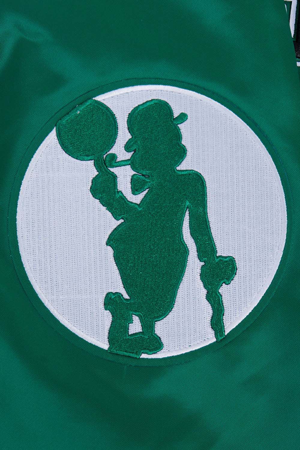 Pro Standard Adult Boston Celtics Green Sublimated Satin Jacket product image